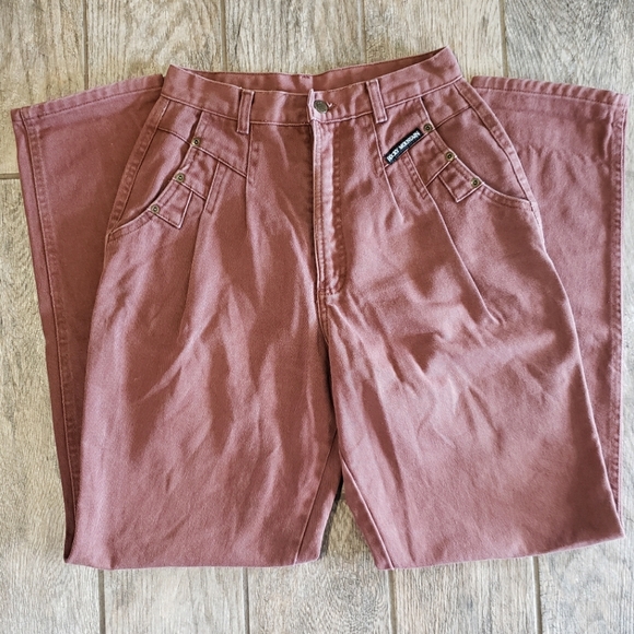 Rockies Women's Boot Cut Jeans - Dusty Rose - Picture 1 of 11